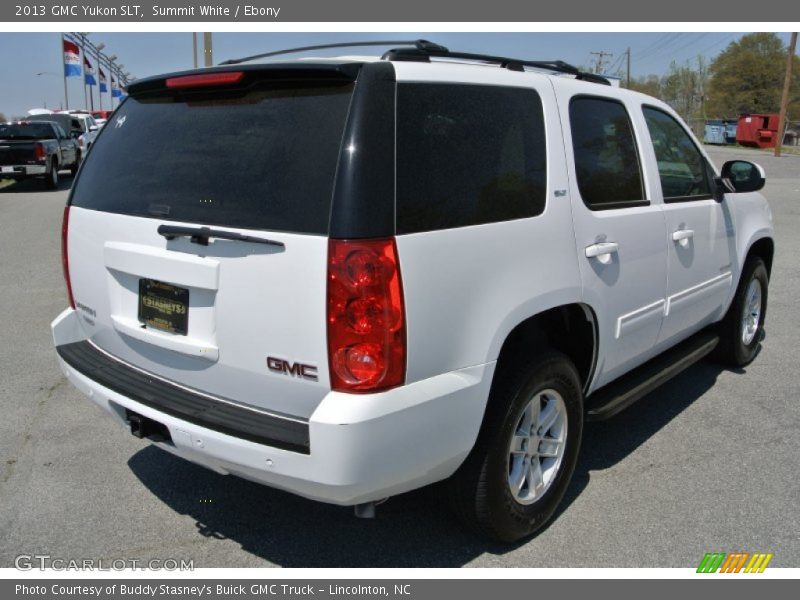 Summit White / Ebony 2013 GMC Yukon SLT