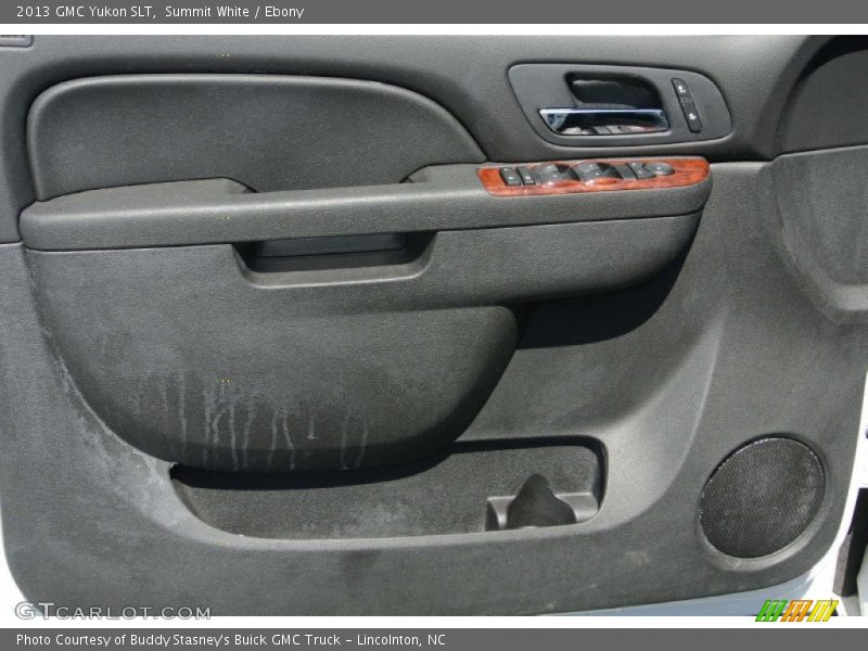 Summit White / Ebony 2013 GMC Yukon SLT