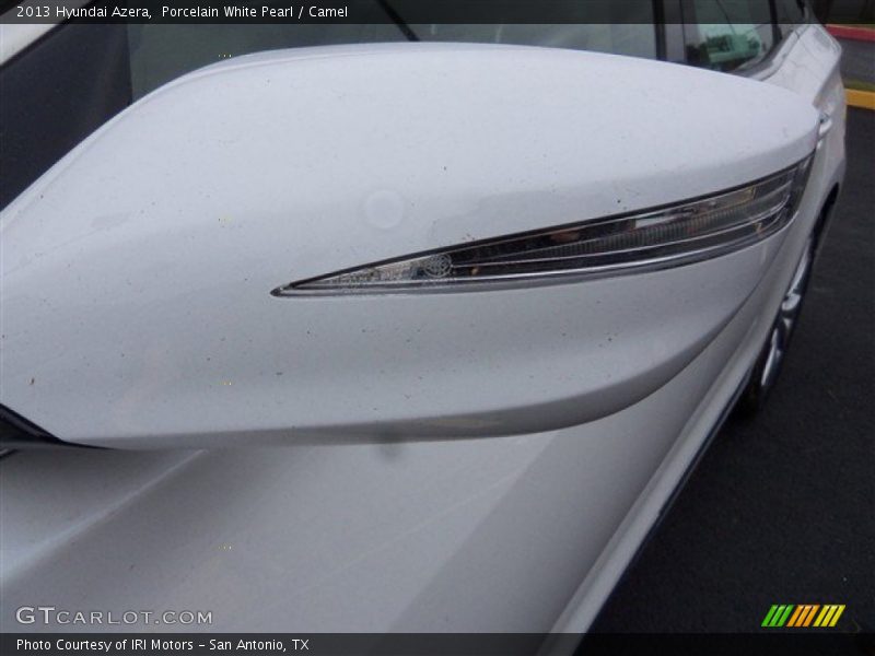 Porcelain White Pearl / Camel 2013 Hyundai Azera