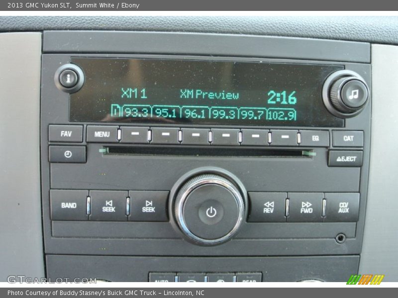 Summit White / Ebony 2013 GMC Yukon SLT