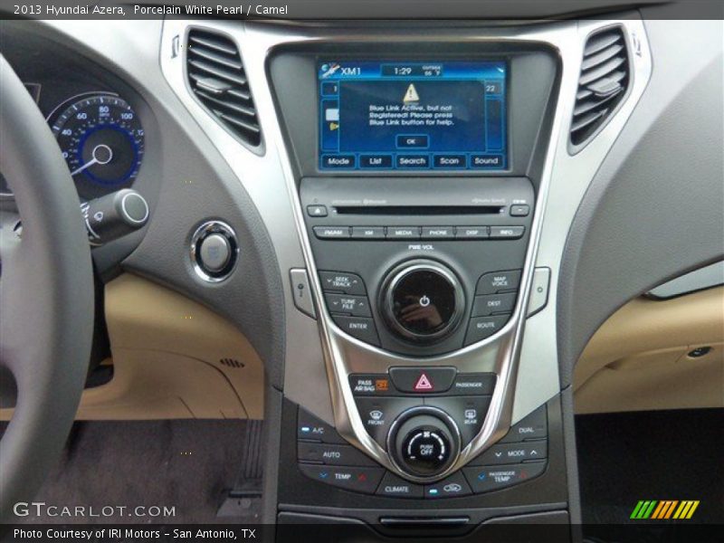Porcelain White Pearl / Camel 2013 Hyundai Azera