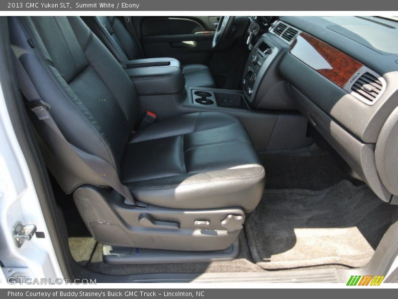 Summit White / Ebony 2013 GMC Yukon SLT