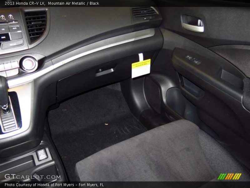 Mountain Air Metallic / Black 2013 Honda CR-V LX