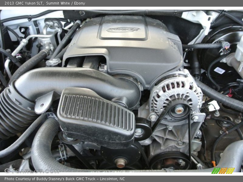 Summit White / Ebony 2013 GMC Yukon SLT