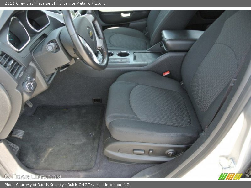  2012 Traverse LT Ebony Interior