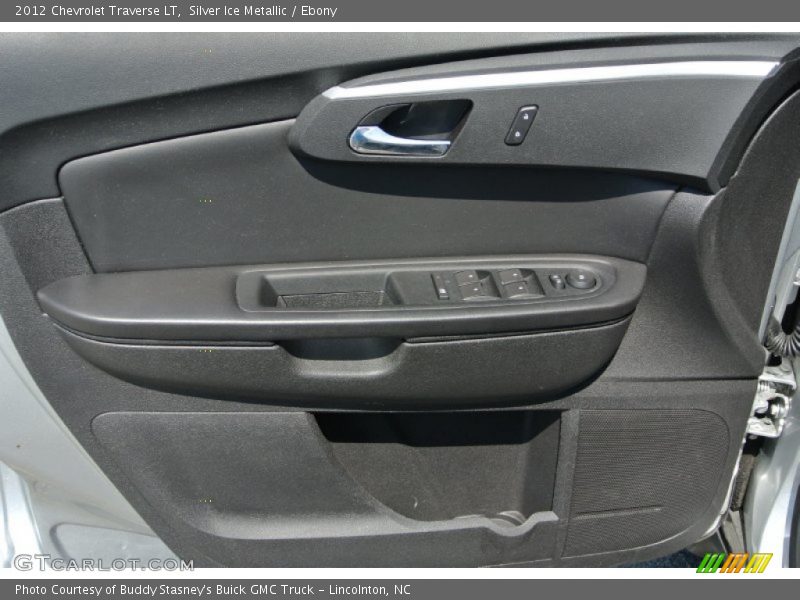 Silver Ice Metallic / Ebony 2012 Chevrolet Traverse LT