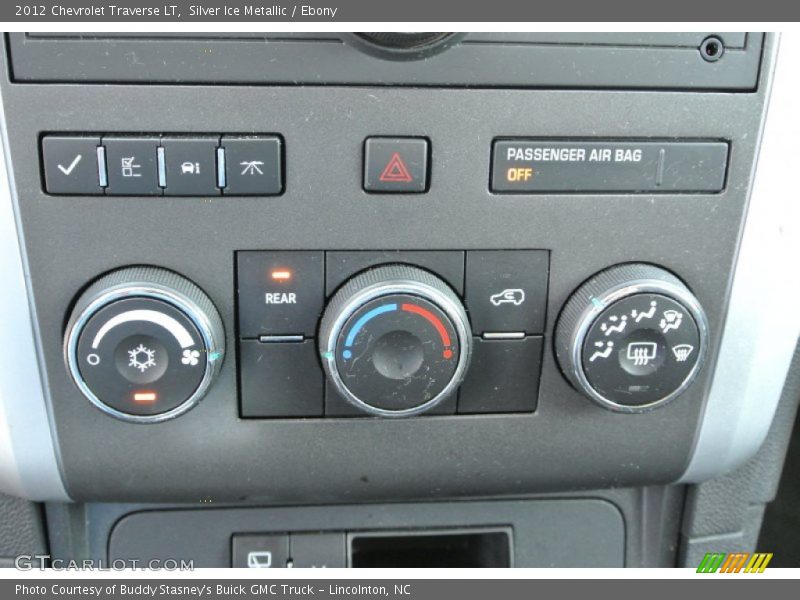 Controls of 2012 Traverse LT