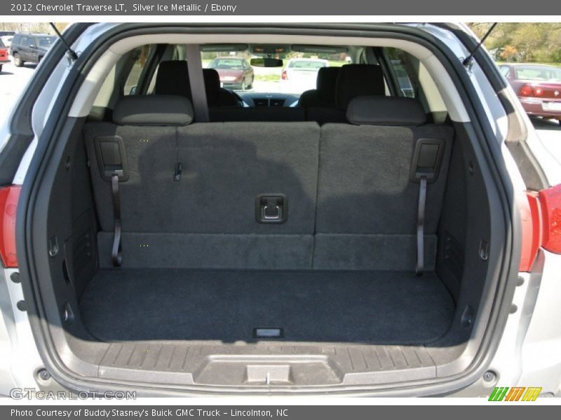 Silver Ice Metallic / Ebony 2012 Chevrolet Traverse LT