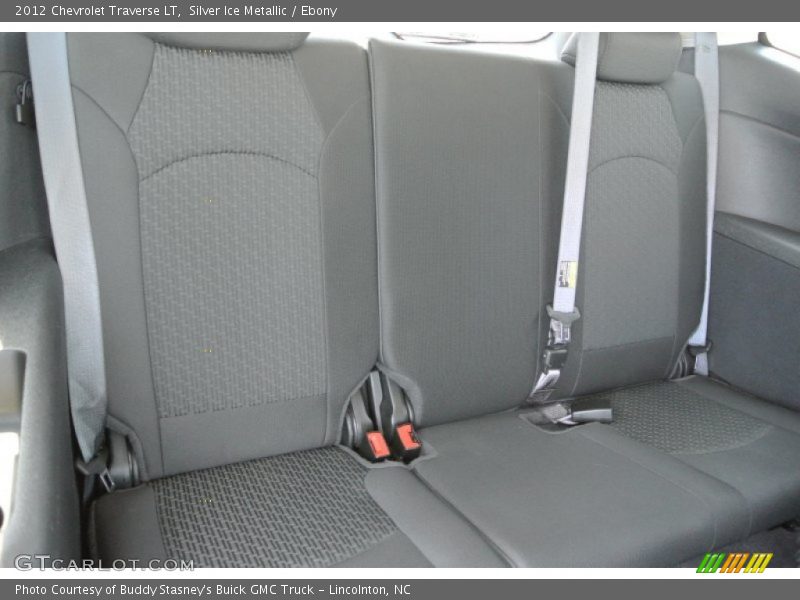Silver Ice Metallic / Ebony 2012 Chevrolet Traverse LT