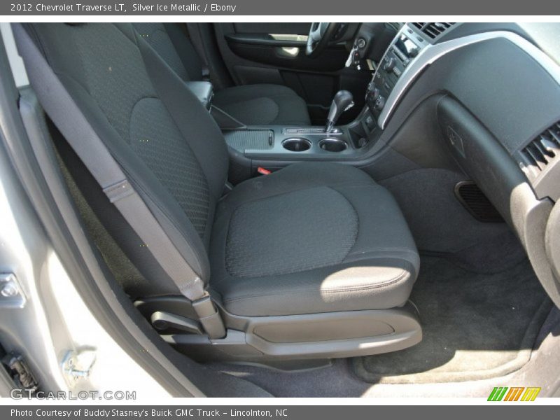 Silver Ice Metallic / Ebony 2012 Chevrolet Traverse LT