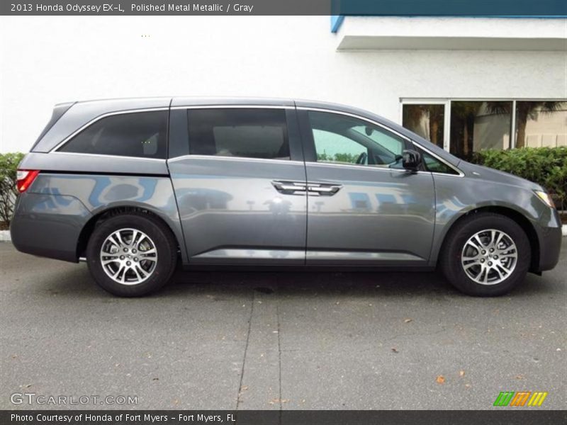 Polished Metal Metallic / Gray 2013 Honda Odyssey EX-L