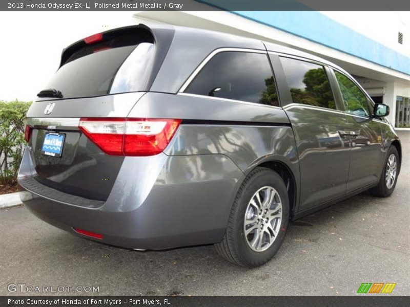 Polished Metal Metallic / Gray 2013 Honda Odyssey EX-L
