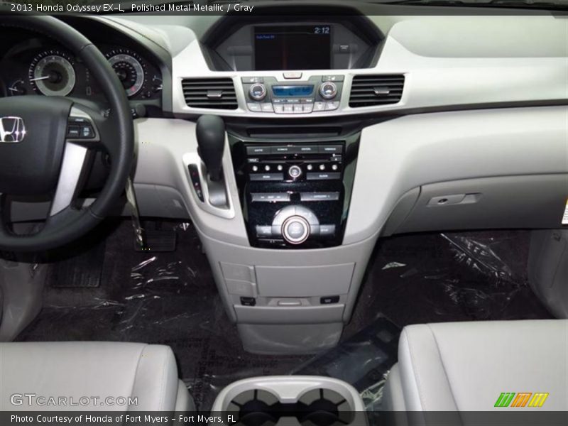 Polished Metal Metallic / Gray 2013 Honda Odyssey EX-L