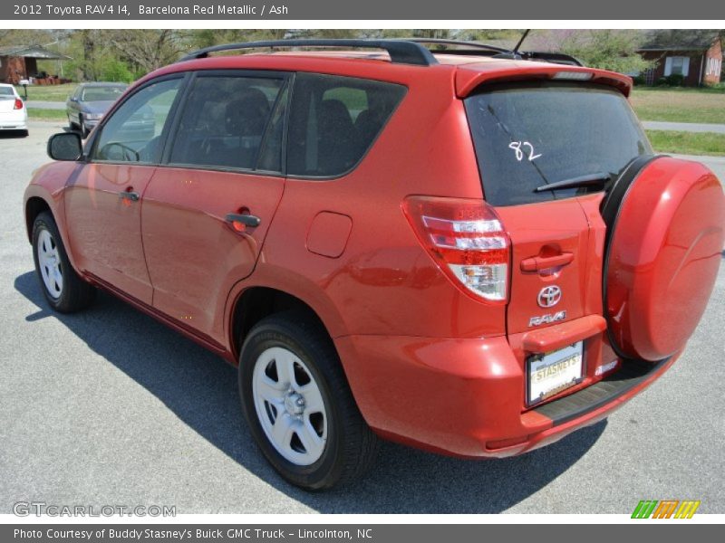 Barcelona Red Metallic / Ash 2012 Toyota RAV4 I4