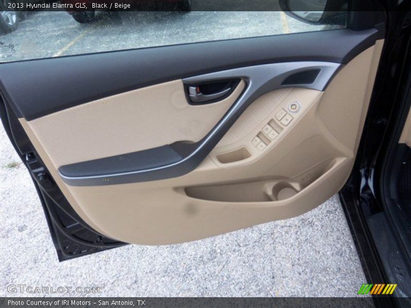 Black / Beige 2013 Hyundai Elantra GLS