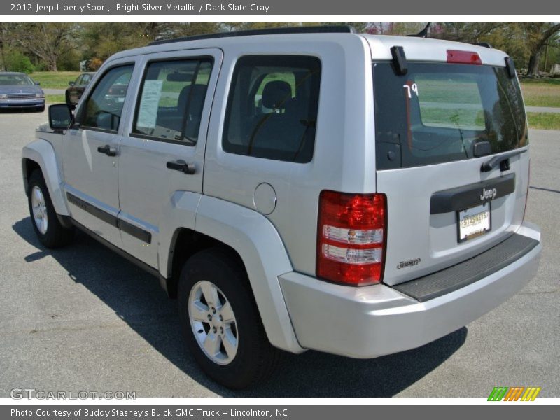 Bright Silver Metallic / Dark Slate Gray 2012 Jeep Liberty Sport