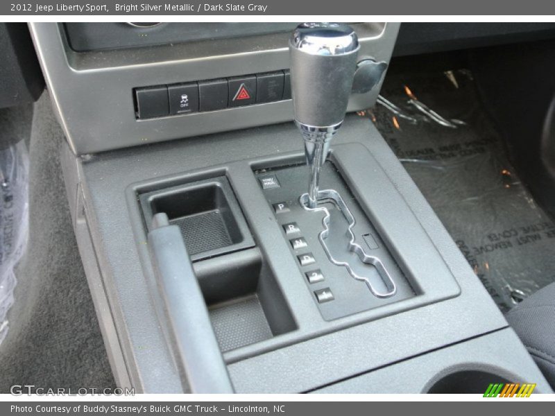 Bright Silver Metallic / Dark Slate Gray 2012 Jeep Liberty Sport