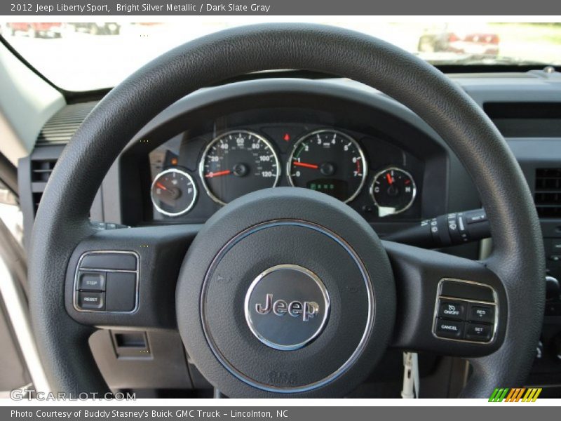 Bright Silver Metallic / Dark Slate Gray 2012 Jeep Liberty Sport