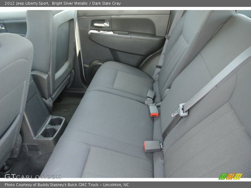 Bright Silver Metallic / Dark Slate Gray 2012 Jeep Liberty Sport