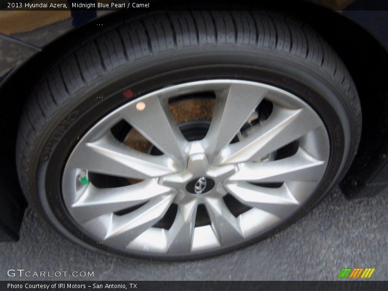 Midnight Blue Pearl / Camel 2013 Hyundai Azera