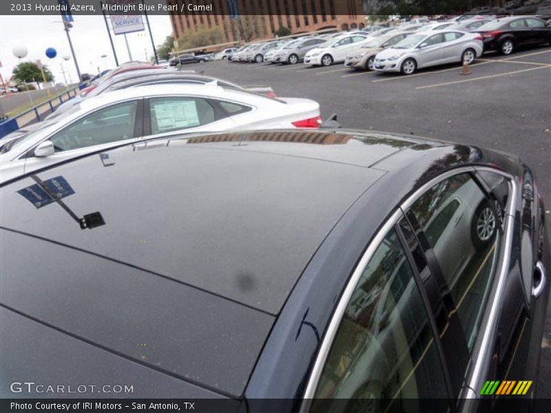 Midnight Blue Pearl / Camel 2013 Hyundai Azera