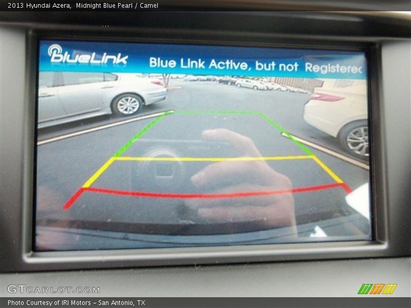 Midnight Blue Pearl / Camel 2013 Hyundai Azera