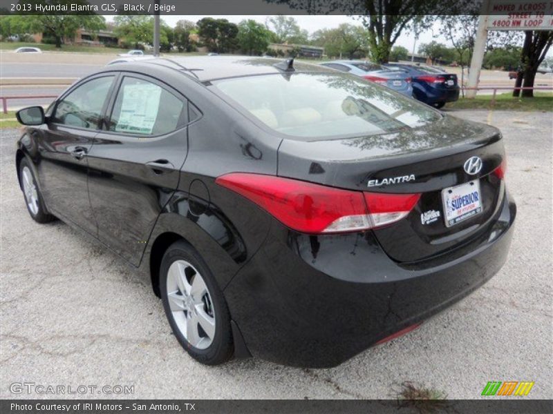 Black / Beige 2013 Hyundai Elantra GLS
