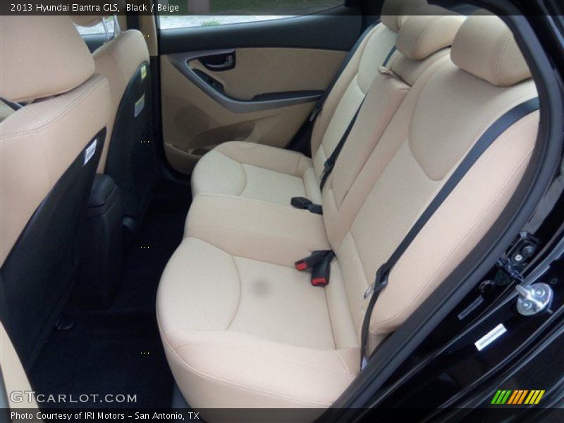 Black / Beige 2013 Hyundai Elantra GLS