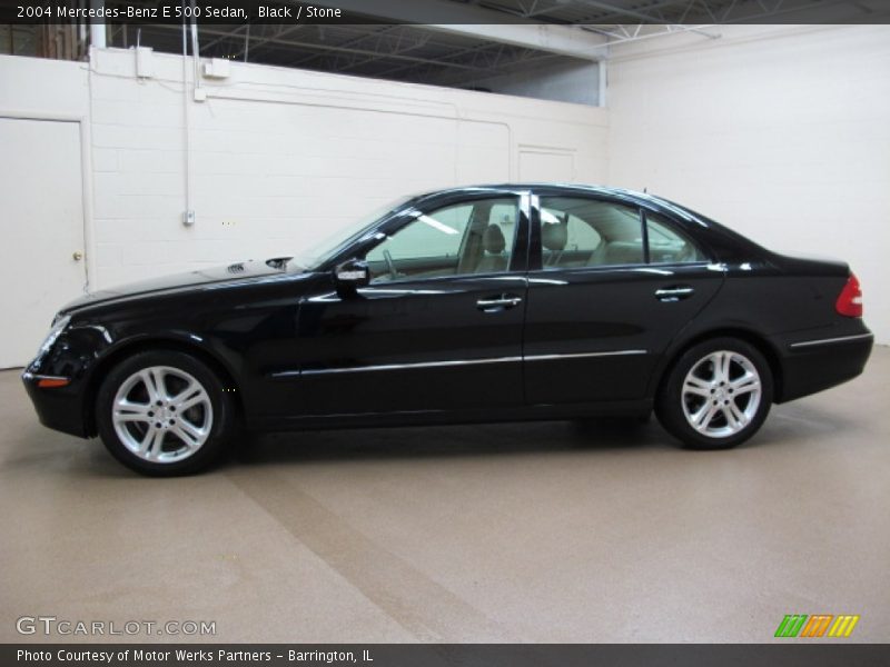 Black / Stone 2004 Mercedes-Benz E 500 Sedan