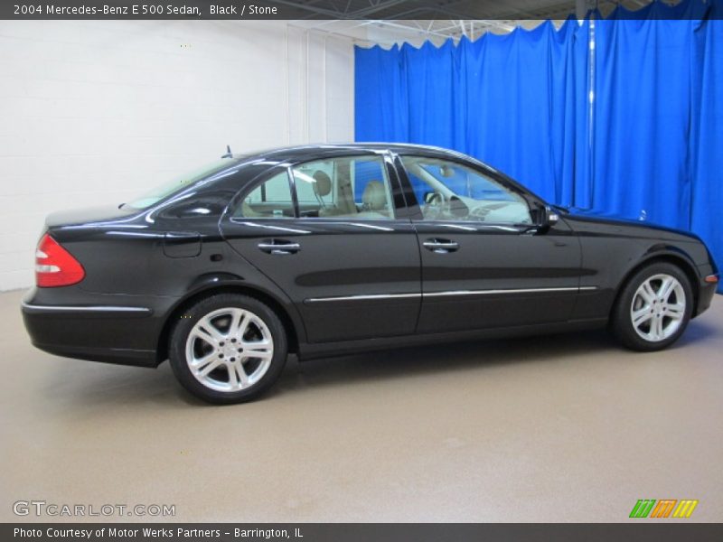 Black / Stone 2004 Mercedes-Benz E 500 Sedan