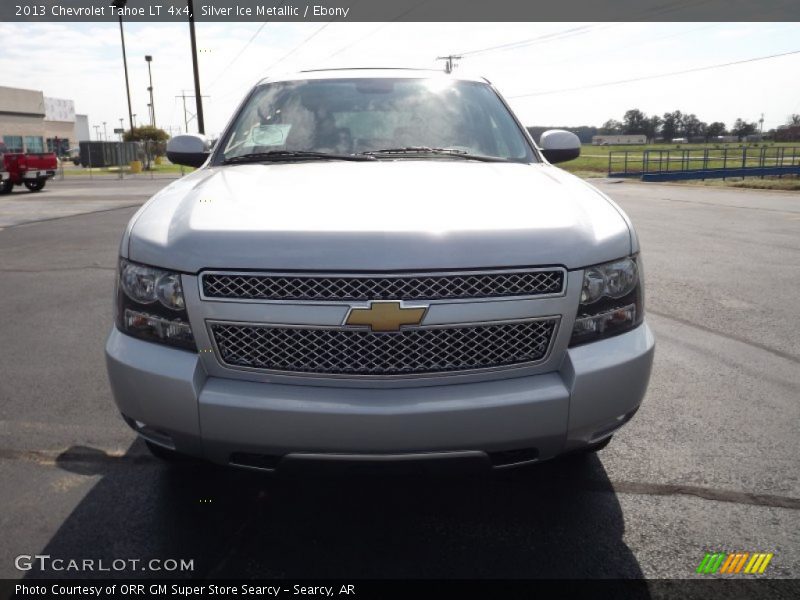Silver Ice Metallic / Ebony 2013 Chevrolet Tahoe LT 4x4
