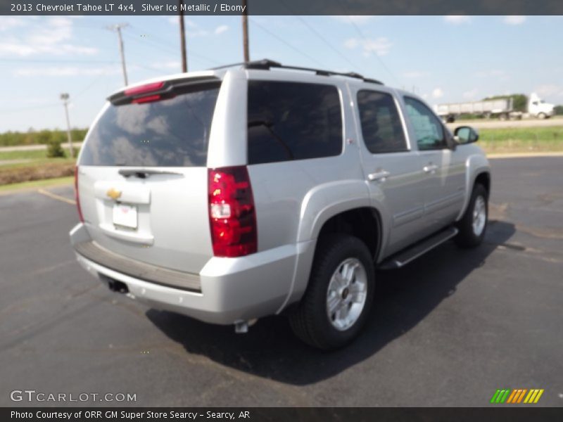 Silver Ice Metallic / Ebony 2013 Chevrolet Tahoe LT 4x4