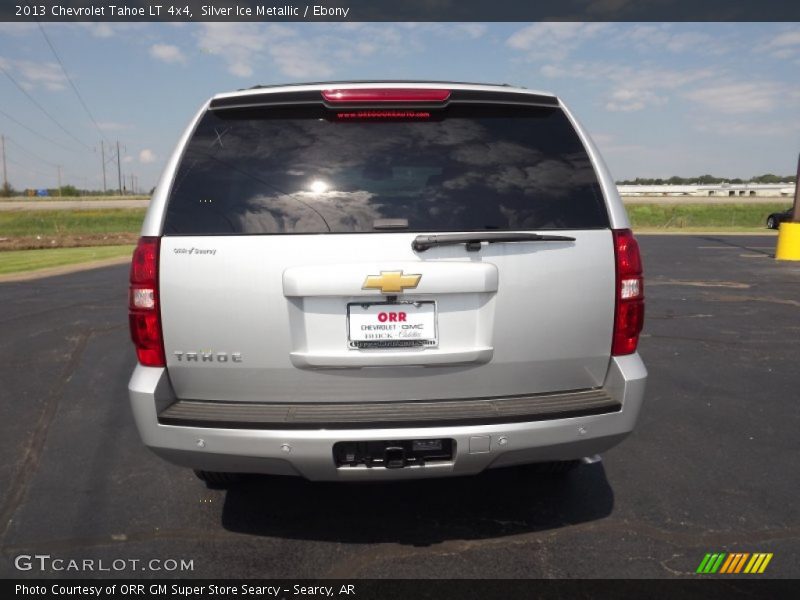 Silver Ice Metallic / Ebony 2013 Chevrolet Tahoe LT 4x4