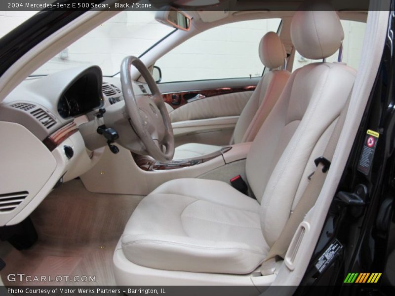 Black / Stone 2004 Mercedes-Benz E 500 Sedan