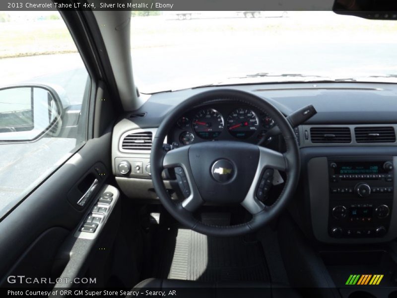Silver Ice Metallic / Ebony 2013 Chevrolet Tahoe LT 4x4