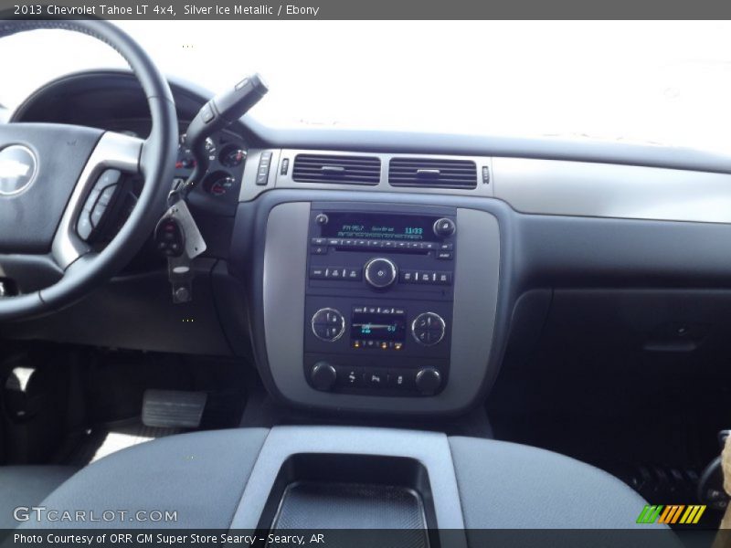 Silver Ice Metallic / Ebony 2013 Chevrolet Tahoe LT 4x4