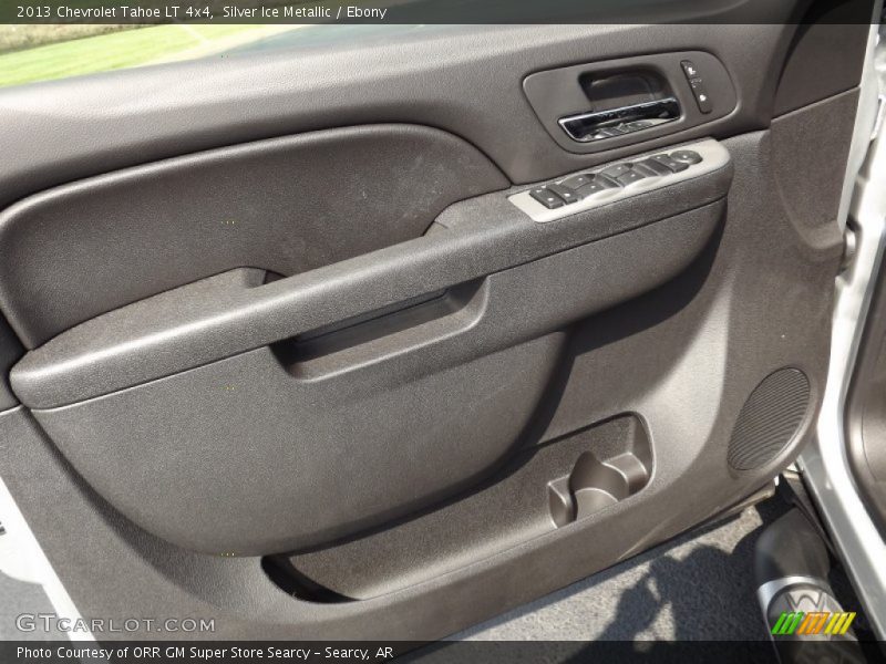 Silver Ice Metallic / Ebony 2013 Chevrolet Tahoe LT 4x4
