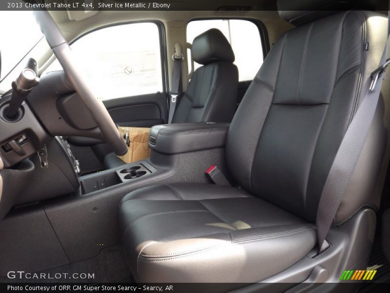 Silver Ice Metallic / Ebony 2013 Chevrolet Tahoe LT 4x4