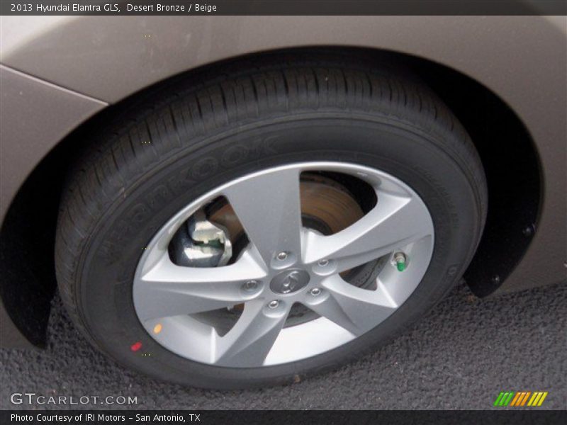 Desert Bronze / Beige 2013 Hyundai Elantra GLS