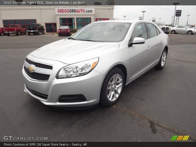 Silver Ice Metallic / Jet Black 2013 Chevrolet Malibu ECO