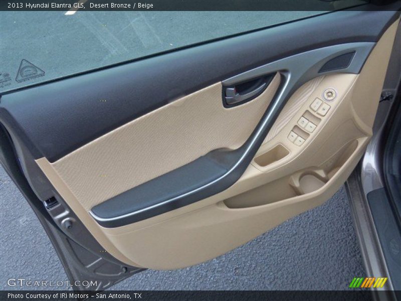 Desert Bronze / Beige 2013 Hyundai Elantra GLS