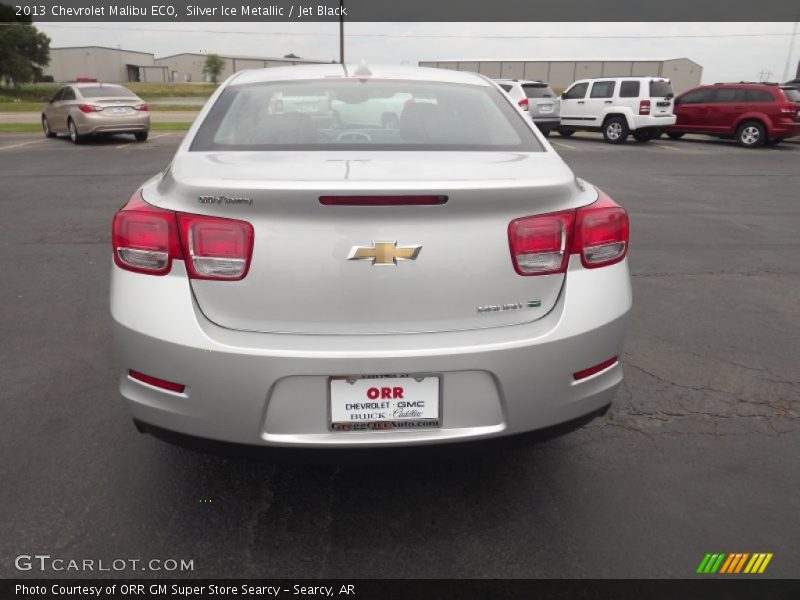 Silver Ice Metallic / Jet Black 2013 Chevrolet Malibu ECO