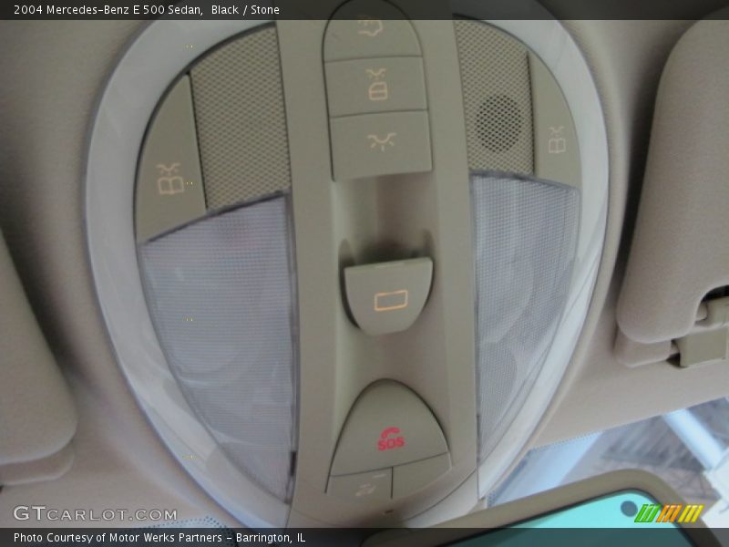 Black / Stone 2004 Mercedes-Benz E 500 Sedan