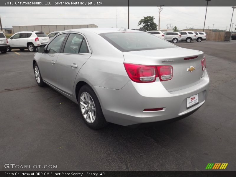 Silver Ice Metallic / Jet Black 2013 Chevrolet Malibu ECO