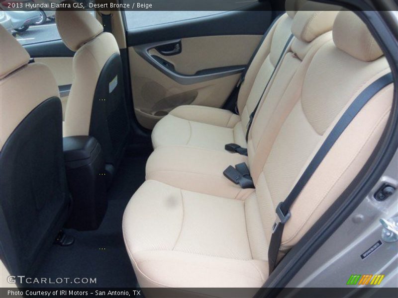Desert Bronze / Beige 2013 Hyundai Elantra GLS