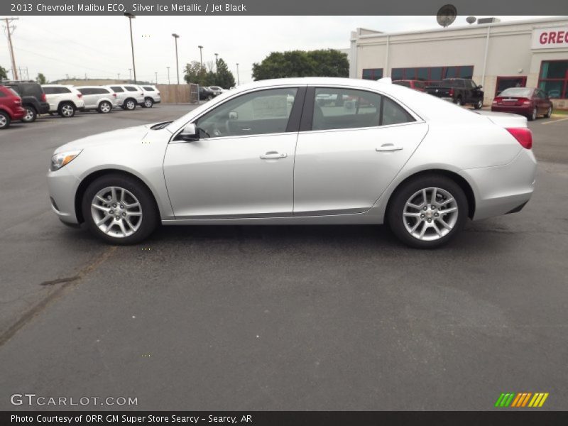 Silver Ice Metallic / Jet Black 2013 Chevrolet Malibu ECO