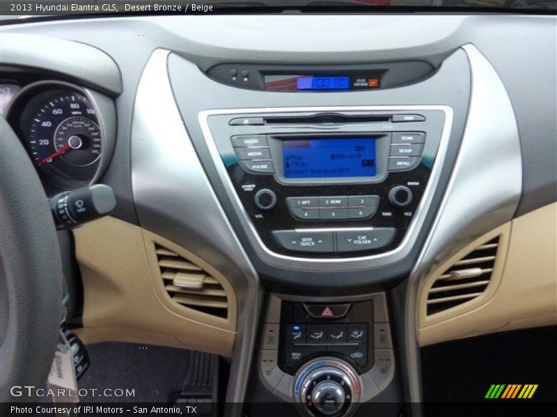 Desert Bronze / Beige 2013 Hyundai Elantra GLS