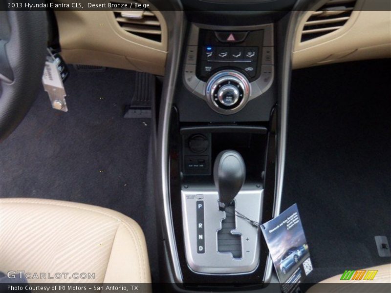 Desert Bronze / Beige 2013 Hyundai Elantra GLS