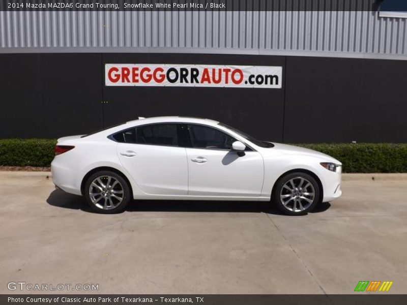 Snowflake White Pearl Mica / Black 2014 Mazda MAZDA6 Grand Touring