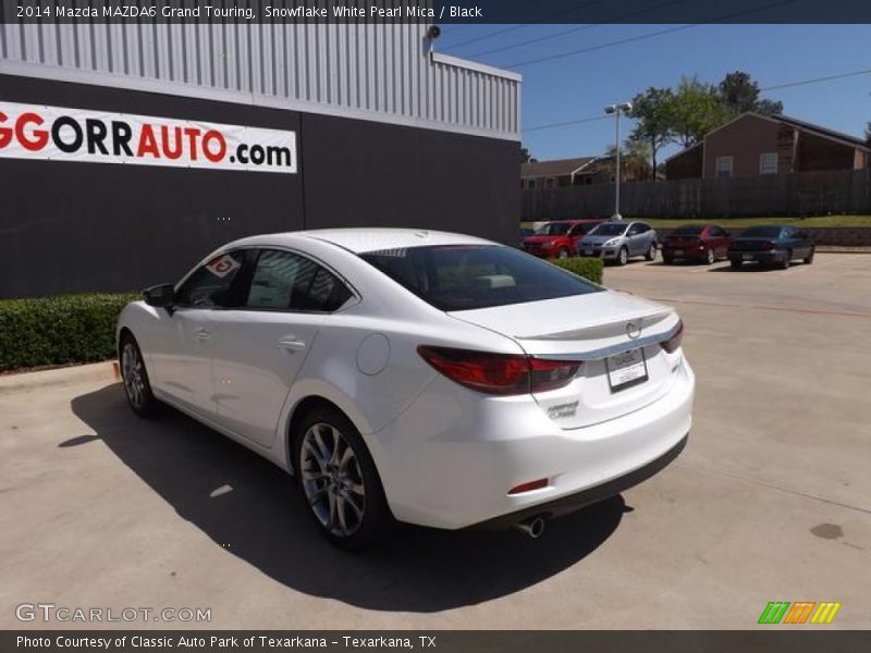 Snowflake White Pearl Mica / Black 2014 Mazda MAZDA6 Grand Touring